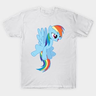 Rainbow Dash will help out T-Shirt